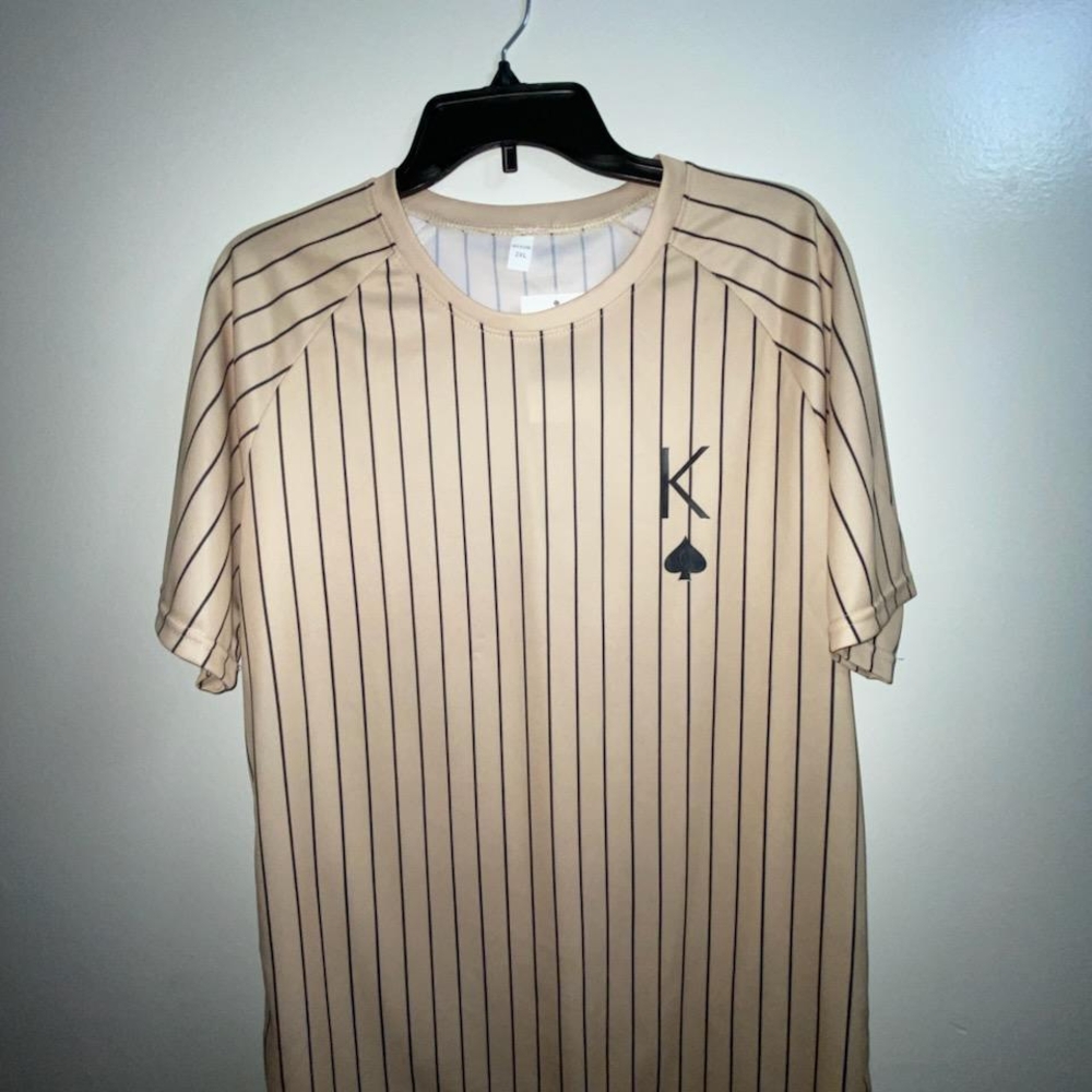 Striped Beige T-Shirt